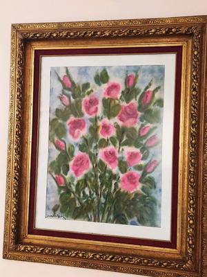 Painting Xomeritakis used, signed, 80x100 cm