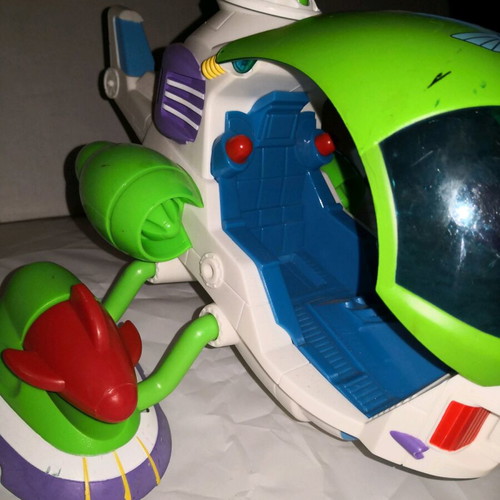 Hasbro Toy Story 2006 Buzz Lightyear Spaceship Star Squad used