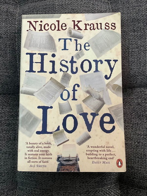 The History of Love από Nicole Krauss σαν καινούργιο, αγγλικά