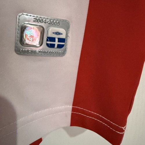 Olympiakos Giovanni Jersey numbered 2004/05 like new, one size L/XL