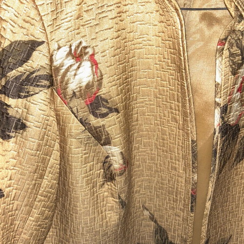 Quilted women's jacket Studio Liz Claiborne gold like new