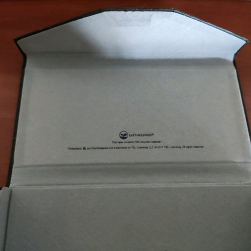 Timberland glasses case new magnetic made from recyclable materials