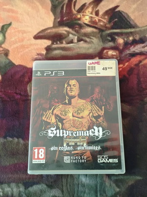 Supremacy MMA PlayStation 3 like new