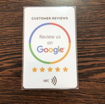 NFC Customer Review Card new