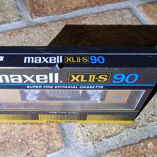 Maxell XL II-S 80s High Bias Chrome Cassette Tape New