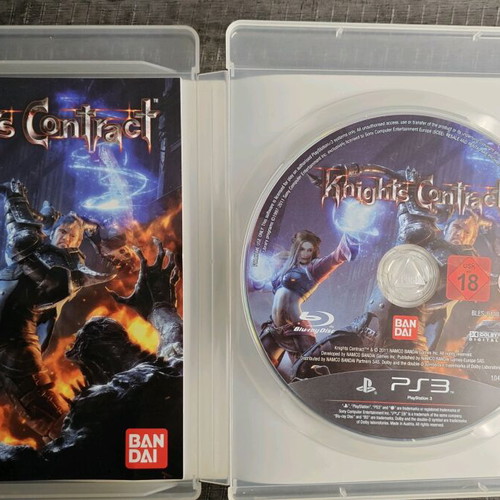 Knights Contract game for PlayStation 3 like new, action hack and slash