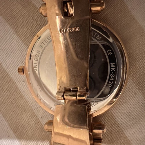 Michael Kors wristwatch new, pink, men's