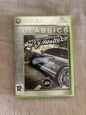 Need for Speed Most Wanted Xbox 360 game, complete
