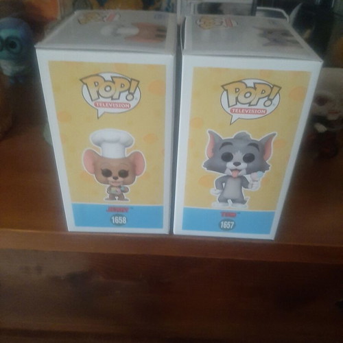 Funko Pop! Tom and Jerry set with Tom 1657 and Jerry 1658