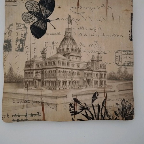 Vintage frame used for retro style decoration