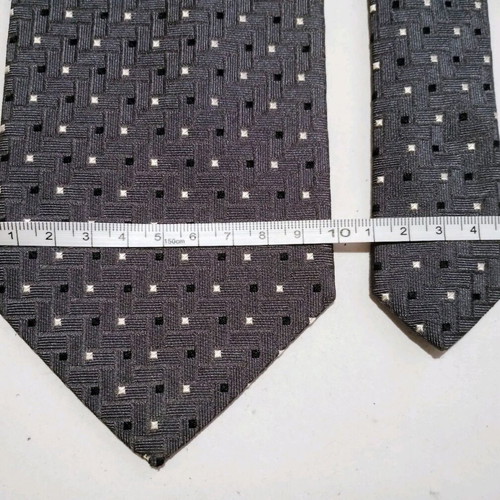 Florence Style silk tie gray like new