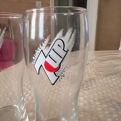 Ποτήρια 7up καινούργια, σετ 2 τεμαχίων