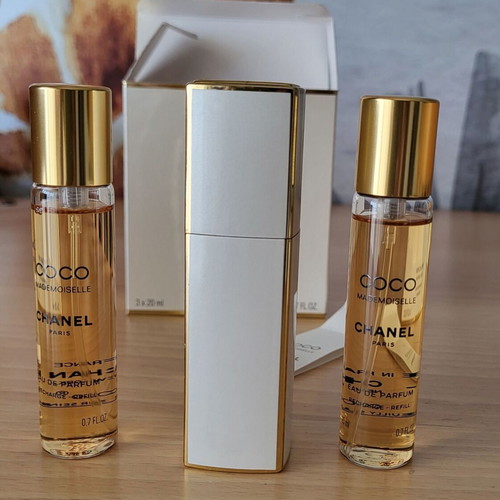 Chanel Coco Mademoiselle eau de parfum 3x20ml like new