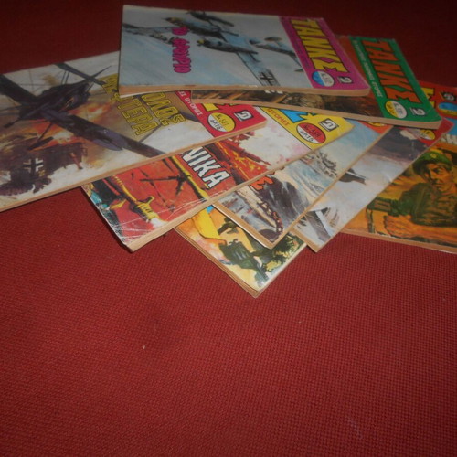 Tankes comic magazines used, pack of 8, Dragounis editions