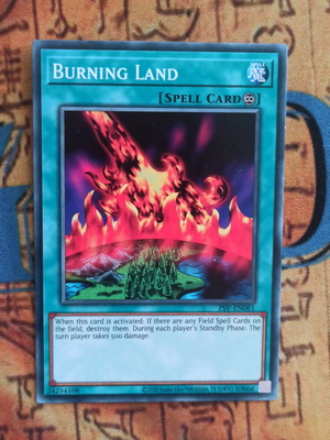 Κάρτα Burning Land Continuous Spell σαν καινούργια