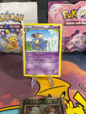 Pokemon card Nidoqueen rare from Plasma Freeze set mint condition