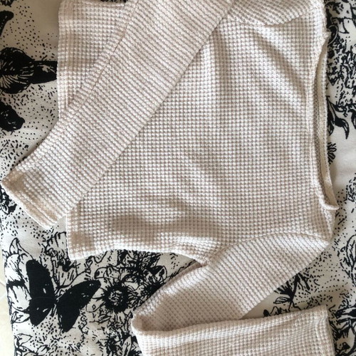 Missguided skirt and top set like new, beige, size L