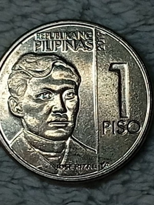 Philippines 1 Piso Coin used, 2019c