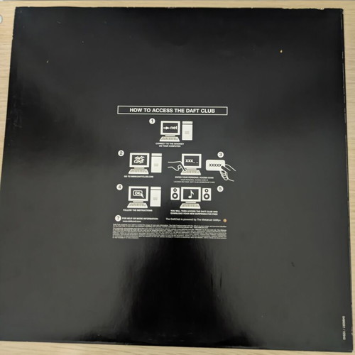 Daft Punk Discovery vinyl record used, electronic genre