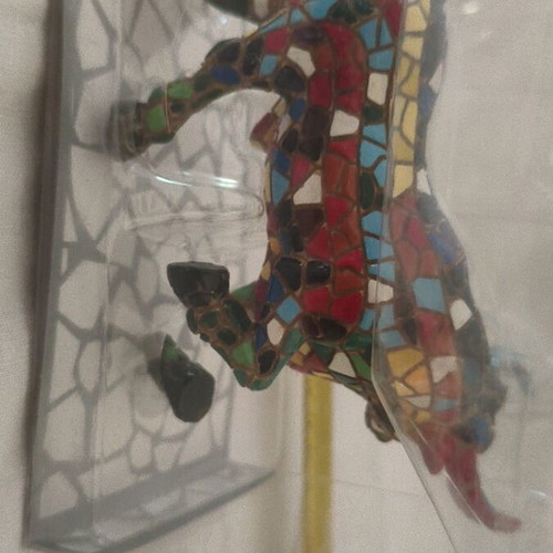 Barcino Designs decorative mosaic bull 10cm new with defect