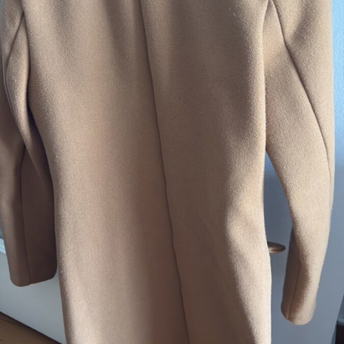 Camel women's small coat like new, fitted style