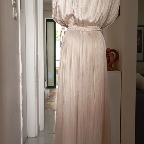 Valesere maxi dress like new, size S, beige