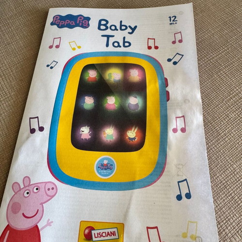 Peppa Pig Baby Tab Play And Learn Tablet like new