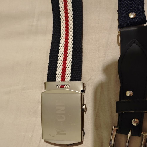 Children's belts set like new, 4 pieces, adjustable elastic