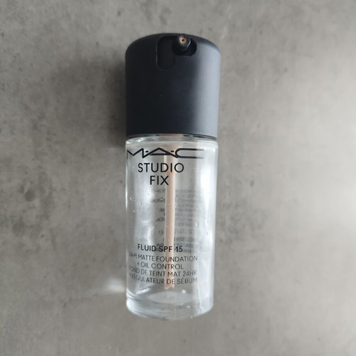 MAC empty bottle with applicator, like new