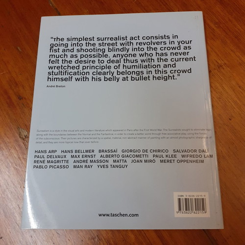 Surrealism book new from Taschen editions in English