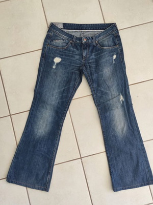 Staff blue denim jeans like new, size L 40 12