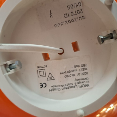 Επιτραπέζιο φωτιστικό Wofi Leuchten Γερμανίας μεταχειρισμένο, χρώμα ύψος περίπου 20εκ