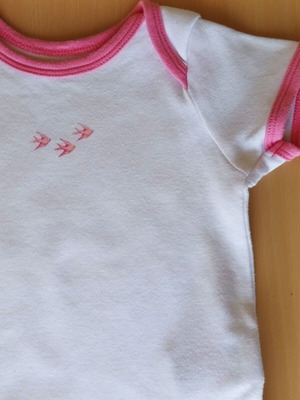 Mothercare κορμάκι κοντομάνικο μεταχειρισμένο μέγεθος 3/6Μ