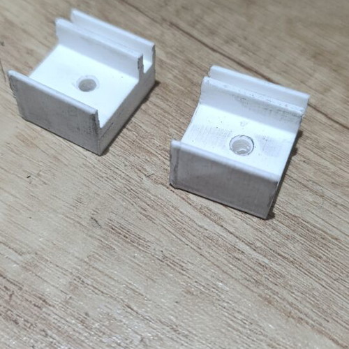 Sliding Glass Guide 20x20.5x6mm new, 3D printed replacement part