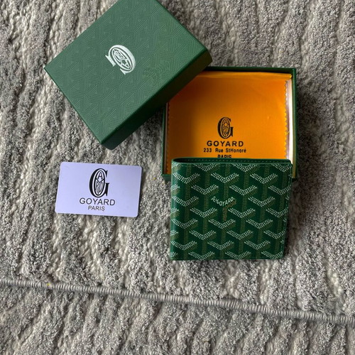 Goyard Saint-Sulpice Card Holder new, green