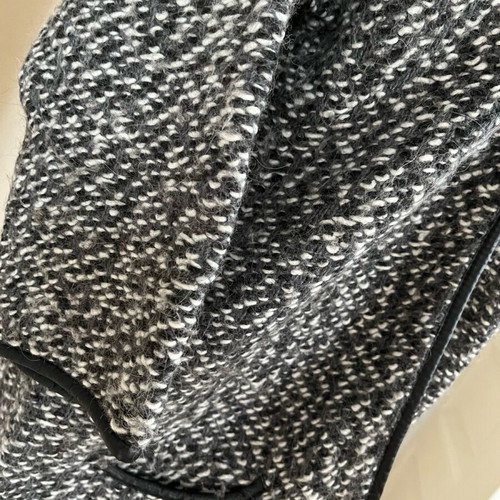 Massimo Duti women's outerwear like new, oversized small to large, white and gray