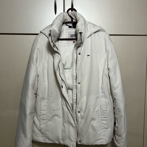 Tommy Jeans jacket used, white, size S