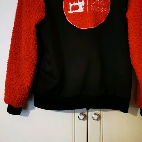 Chic Mess short jacket black like new, size S