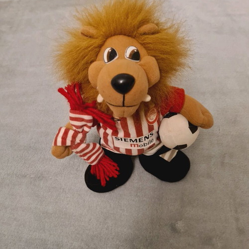 Olympiacos plush mascot like new, Thryleon from 2005