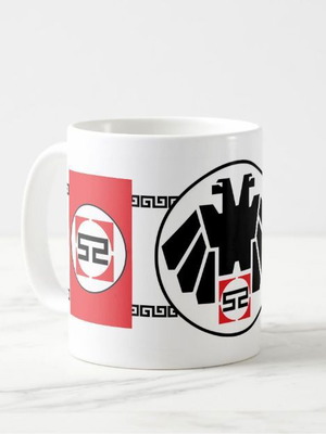 K4A Mug 11oz - 4th of August Party - Plevris - Political Memorabilia