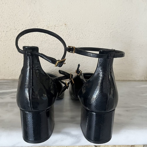 Zara Mary Jane heels new, size 40, black patent leather