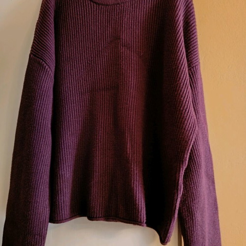 Burgundy shirt new, size L