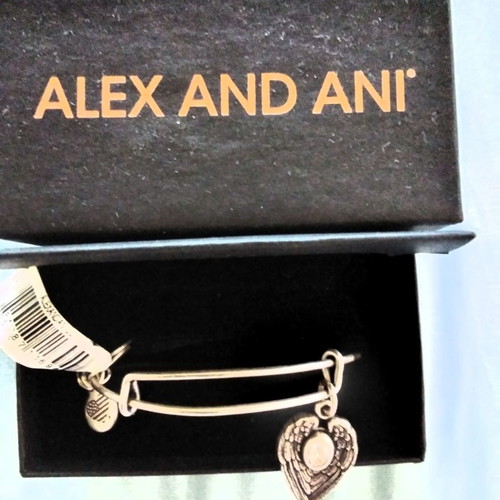 Alex and Ani Silver Energy Bracelet new with protective wings