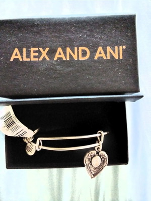 Alex and Ani Silver Energy Bracelet new with protective wings