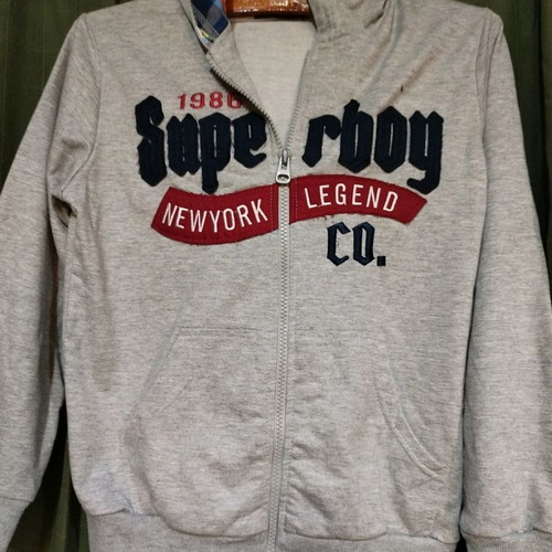 Jacket used gray for boy 11 years old, size 146 cm