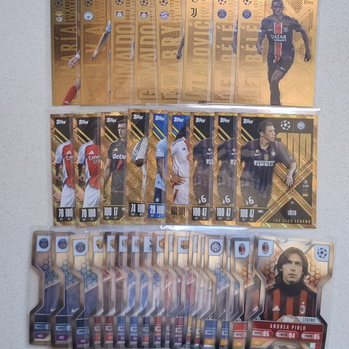 Topps Match Attax Champions League EXTRA 2024-25 pack with 34 cards