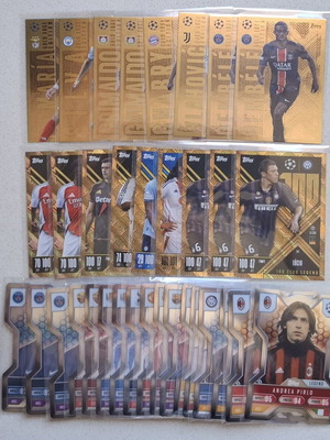 Topps Match Attax Champions League EXTRA 2024-25 pack with 34 cards