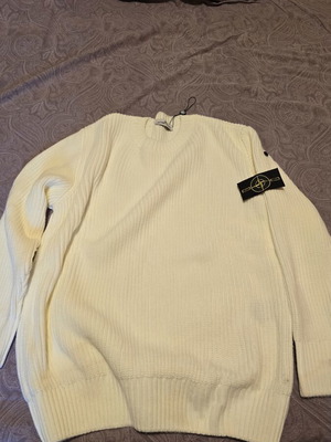 Stone Island Pullover new with tags, white, size L