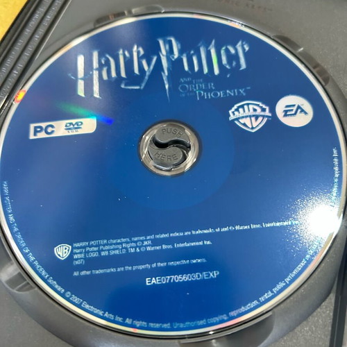 Harry Potter The Order of the Phoenix PC Game like new