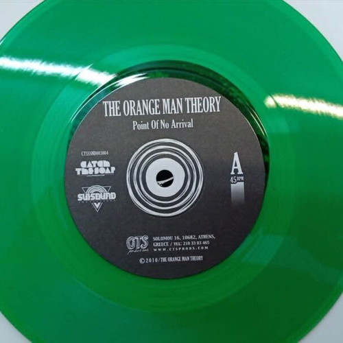 The Orange Man Theory / Lucky Funeral Split 7’ vinyl like new